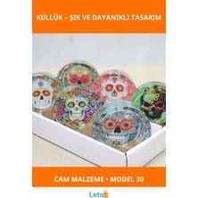 Letsii Modern Tasarımlı Şık Cam Küllük Model 30