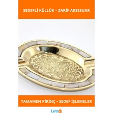 Letsii Zarif Pirinç Sedefli Küllük 1 Adet