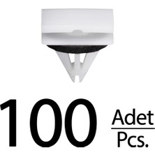 Alpha Auto Part Ford Için Çıta Klips- 100 Adet