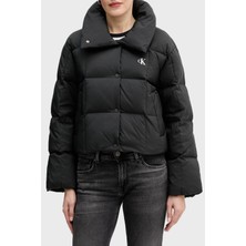 Calvin Klein Kapitoneli Relaxed Fit Suya Dayanıklı Şişme Mont LV044D521GUB1 Bayan Mont LV044D521G Ub1