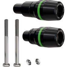 Dmk Motosiklet Aksesuar Dmk - Kawasaki Z 650 Uyumlu Grenaj Koruma Takozu-Yeşil