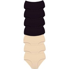 Venüs Shopping 7 Adet Tutku Kadın Yüksek Bel Bato Kalın Lastik Külot S2