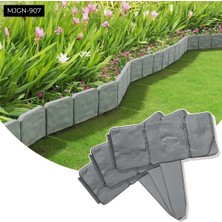 No8 Home Taş Görünümlü Bahçe Çiti