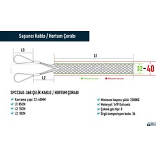 SPC3240-36B Çelik Kablo / Hortum Çorabı