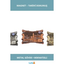 Letsii Istanbul Yöresel Magnet Dayanıklı Metal 1 Adet