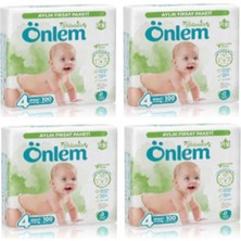 Önlem Botanika Bebek Bezi 4 Numara Maxi Aylık Fırsat Paketi 4 x 100 Adet