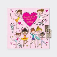 Smiggle Rachel Ellen - Ballerina Kitlenebilir Gizli Günlük