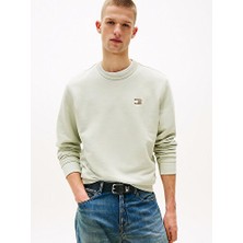 Tommy Hilfiger Erkek Yeşil Triko Sweatshirt