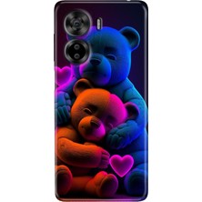 Nurdic Casper Via X40 Uyumlu Kılıf Resimli Desenli Silikon Bear Love