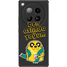 Nurdic Infinix Zero 40 4g Kılıf Desenli Tpu Cover Silikon Ben Aslında Yoğum