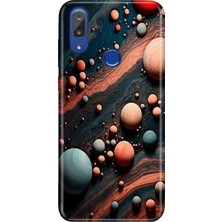 Nurdic Vestel Venus E5 Uyumlu Kılıf Resimli Desenli Silikon Gezegen
