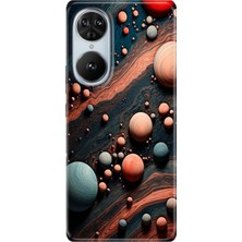 Nurdic Reeder S19 Max Pro S Edge Uyumlu Kılıf Desenli Baskılı Silikon Gezegen