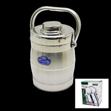 MiraLive Metal Kova 3lü Sefer Tası Saklama Kabı 1.6lt (K95)