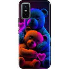 Nurdic Infinix Gt 30 Pro Kılıf Tema Trendy Silikon Baskılı Bear Love
