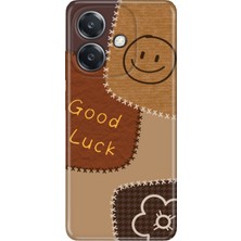 Nurdic Oppo A3 4g Kılıf Oppo A3 Kamera Korumalı Silikon Desenli Good Luck