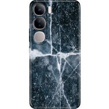Nurdic Vivo V40 Lite Kılıf V40 Lite Desenli Tpu Silikon Bells Mermer
