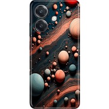 Nurdic Oppo A3 4g Kılıf Oppo A3 Kamera Korumalı Silikon Desenli Gezegen