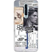 Nurdic Oppo Reno 2z Uyumlu Kılıf Silikon Desenli Resimli Kapak Amorey