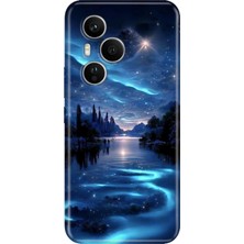 Nurdic Honor 400 Pro Huawei Kılıf Retro Trendy Silikon Baskılı Gece Yarısı