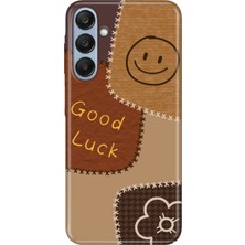 Nurdic Samsung Galaxy A17 Kılıf Samsung Retro Art Desenli Esnek Silikon Good Luck