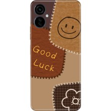 Nurdic Tecno Camon 19 Neo Uyumlu Kılıf Resimli Desenli Silikon Good Luck