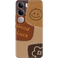 Nurdic Vivo V40 Lite Kılıf Desenli Cover Silikon Good Luck