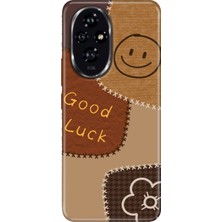 Nurdic Honor 200 Kılıf HONOR200 Art Desenli Esnek Silikon Good Luck