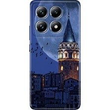 Nurdic Xiaomi Mi 15 Kılıf Desenli Cover Silikon Galata Moon