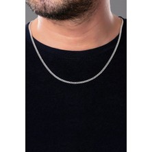 Erkek Ince Gurmet Model Çelik Kolye