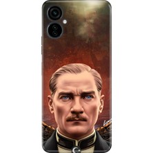 Nurdic Tecno Camon 19 Neo Uyumlu Kılıf Resimli Desenli Silikon Asil Atatürk
