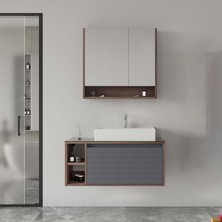Orka Banyo Prato 100 cm Banyo Dolabı Takımı