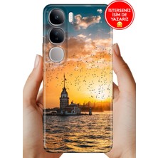 Nurdic Vivo V40 Lite Kılıf Lüks Desenli Silikon Cover Case Gezegen