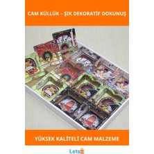 Letsii Şık Tasarımlı Yüksek Kalite Cam Küllük Model 32