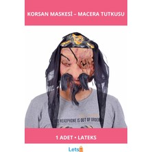 Letsii Lateks Korsan Maskesi 1 Adet
