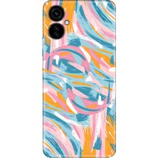 Nurdic Tecno Camon 19 Neo Kılıf 0.4mm Silikon Desenli Marcus