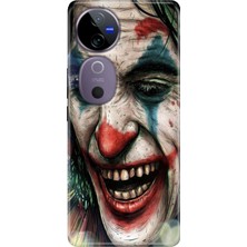 Nurdic Vivo V40 Uyumlu Kılıf V40 5g Desenli Tasarım Silikon Joker Draw