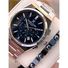 Daniel Klein Erkek Kol Saati 30 Metre Suya Dayanıklı Çelik Kordon + Bileklik Hediyeli VS.BLKT.0658