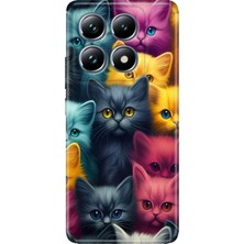 Nurdic Xiaomi Mi 15 Kılıf Desenli Cover Silikon Kedicikler