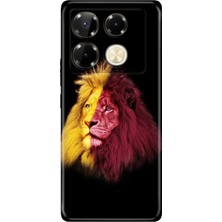 Nurdic Infinix Note 40 Pro 5g Kılıf Dekoratif Silikon Baskılı Kapak Gs5