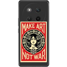 Nurdic Honor X60 Pro - X9C 5g Kılıf Renkli Silikon Baskılı Tpu Make Art