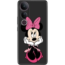 Nurdic Vivo V50 Lite 5g Kılıf Renkli Silikon Baskılı Tpu Minnie Karakter