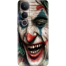 Nurdic Vivo V50 Lite 5g Kılıf Retro Art Desenli Esnek Silikon Joker Draw