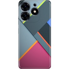 Nurdic Tecno Spark 20 Pro 5g Uyumlu Kılıf Resimli Baskılı Nano Silikon 6d Renkler
