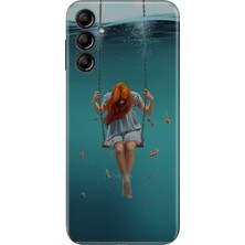 Nurdic Samsung Galaxy A25 Uyumlu Kılıf Silikon Desenli Resimli Kapak Aşk Acısı