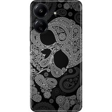 Nurdic Xiaomi Redmi 13C Uyumlu Kılıf Silikon Desenli Resimli Skuller