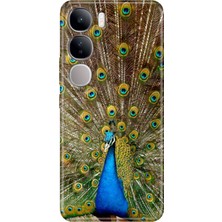 Nurdic Vivo V40 Lite Kılıf V40 Lite Desenli Tpu Silikon Tavuz Kuşu