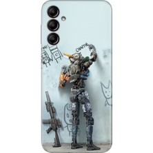 Nurdic Samsung Galaxy M34 5g Kılıf Silikon Desenli Tam Koruma Resimli Kapak Chappie