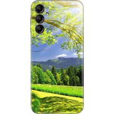 Nurdic Samsung Galaxy S24 Fe Kılıf S24-FE Desen Üzeri Baskılı Silikon Mis Oksijen