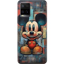 Nurdic Vivo Y33S Uyumlu Kılıf Resimli Desenli Silikon Mickey Smile
