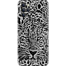 Nurdic Omix X700 Uyumlu Kılıf Silikon Desenli Resimli Kapak Vahşi Aslan Sanat